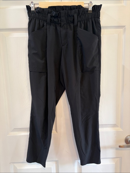 Athleta Pants - Athleta Black Paperbag Waist Women’s Pants